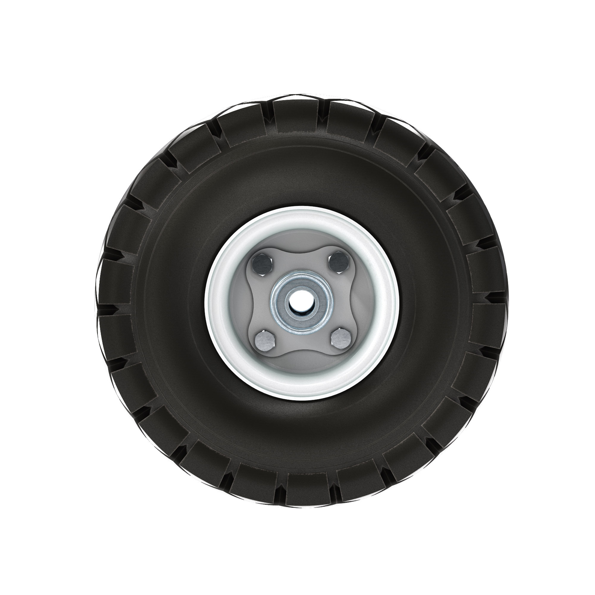 Bon Pro Plus, Wheel Flat Free Tire - 10in. For Brick/Blockcart, Model# 50-255